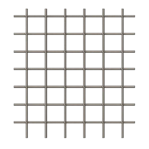 Сетка стальная сварная 12,5х1,2 мм оцинкованная