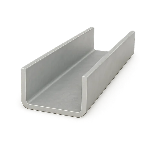 Алюминиевый швеллер 40х40х4 мм АД31Т1