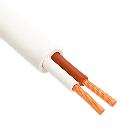 Шнур ШВВП 2х1,5 белый